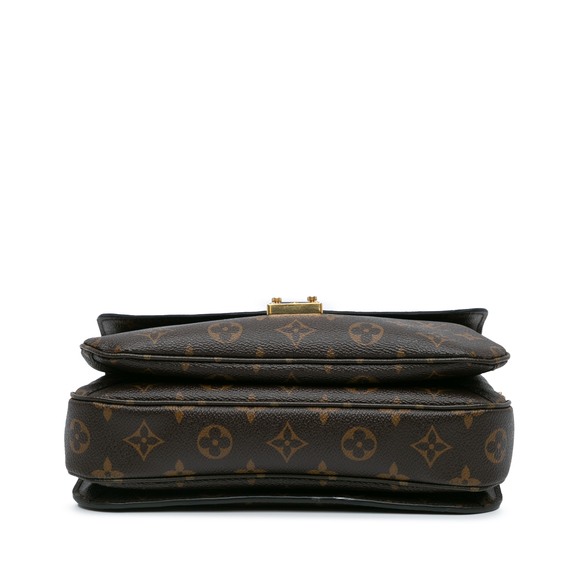 Pre-Loved Louis Vuitton Monogram Braided Pochette Metis - Picture 3 of 11